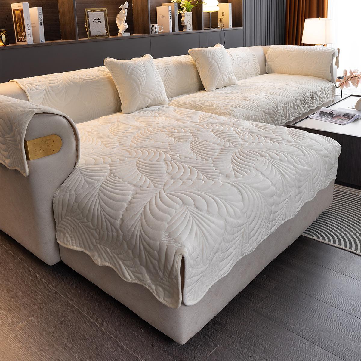 

Утолщенная плюшевая подушка для дивана - Нескользящая, Современный стиль, Подходит для 1-4 местных диванов и секций, Может использоваться в гостиной, спальне, офисе 90 * 160cm single pack