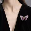 Exquisite Bestickte Schmetterlingsbrosche High-End Damen Elegant Retro Insekten-Corsage High-End Design Anstecknadel Anzugzubehör Anime-Pins