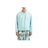 Armani Exchange Letter Print Zip-Up Hooded Reversible Casual Long Sleeve Jacket Men Jackets Light-Blue 3DZBL5-ZN3HZ-155JN