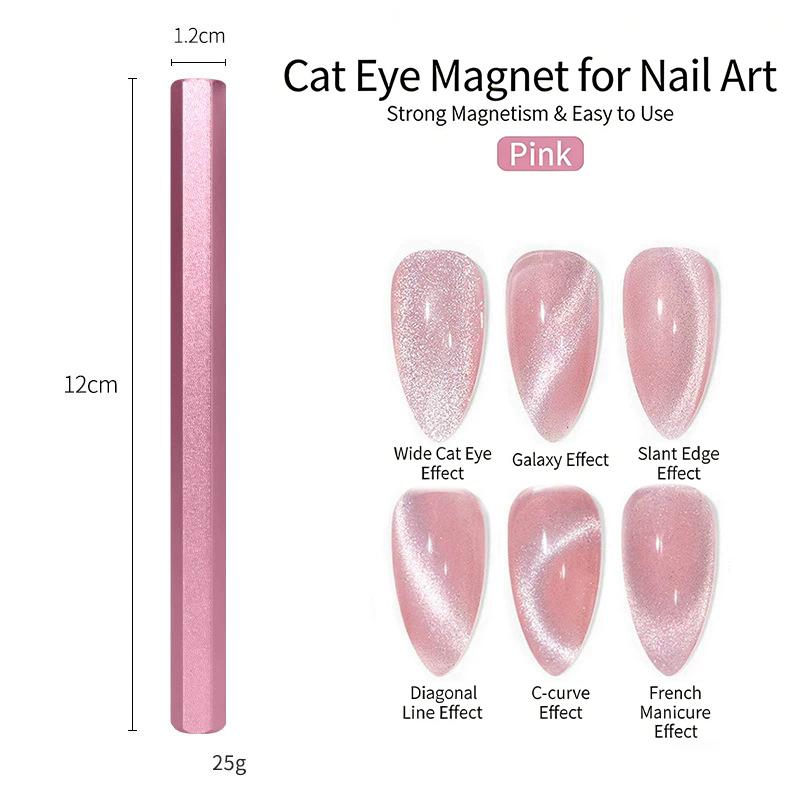 Double-head Magnet Stick For Nail Gel Polish Cat Eye Design Gradient Effect Nail Art Manicure Tools