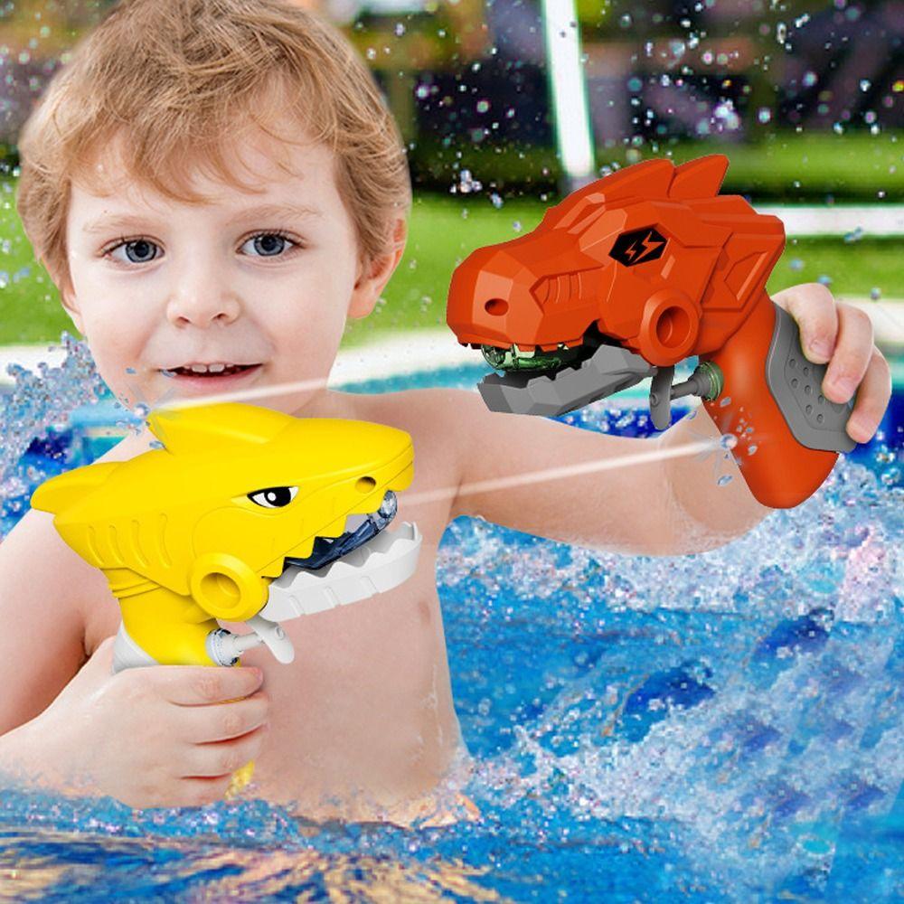 Cartoon Shark Water Spray Toy Open Mouth Game Interactive Toy  Summer Outdoor