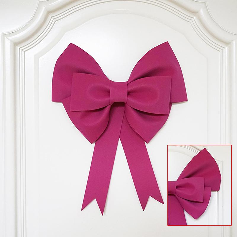 30/50/75Cm Big Bow Birthday Wedding Christmas Party Wall Background Decor Bow Make Kit Diy Bow Knot Handmade Material