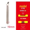 CNC S16QSVNFR11 Inner Hole Slotting Tool with VC1603 Insert