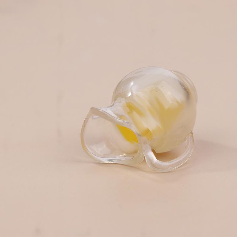 2Pcs Dollhouse Simulation Lemon Orange Juice Beverage Kettle Model Orange Juice Drinks Doll Accessories Decorative Props