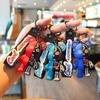 Portachiavi Astronauta Figurina Cartone Animato Astronauta Fascino per Borsa Unisex Coppia Ciondolo per Auto Figurine da Artigli