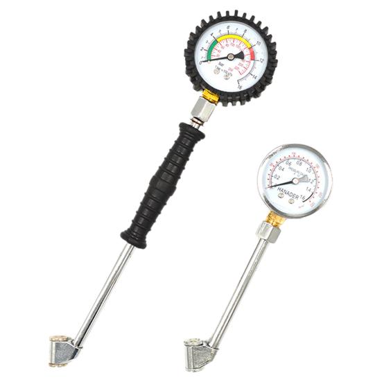 Механічний вимірювач тиску в шинах Точний цинковий сплав, антикорозійний манометр для шин, автомобільні приладдя