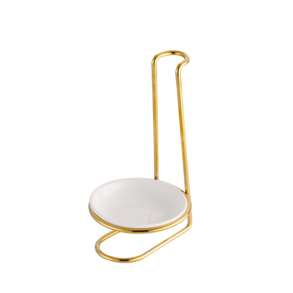 

Тримач для підставки для ложок з нержавіючої сталі Кухонний органайзер Вертикальна золота підставка для паличок для їжі Домашня підставка для ресторанів