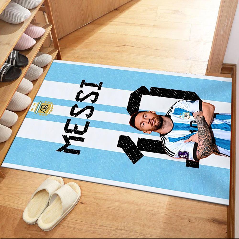 Argentina Football Celebration Square rugs are a great choice for living rooms, bedrooms, home décor, and as gifts.