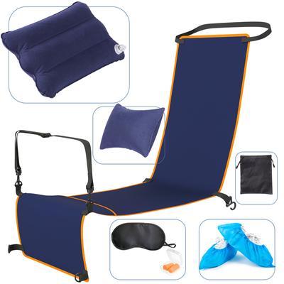 Adults Portable Car Mattress Cover Adjustable Footrest Hammock Train Airplane Travel Sleeping Bed Camping Car Air Accessories