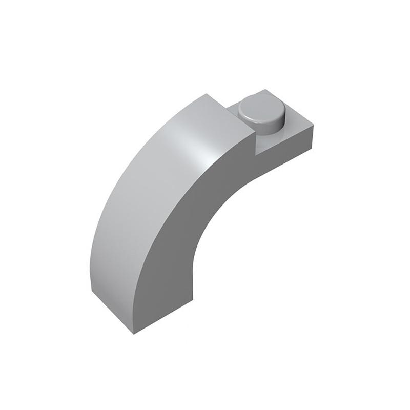 10Pcs 6005 92903 1x3x2 Curved Building Block Moc Accessories Compatible with Brick DIY Children Toy Assembly Gift Box