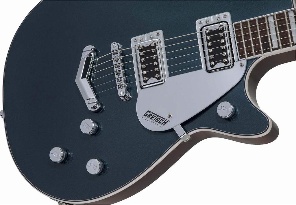 GRETSCH G5220 BT Electric Guitar with Black Walnut Jade Grey Metallic Electromatic® Jet™ Single-Cut V-Stoptail, Fingerboard,