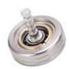 Fidget Gyroscope Toy Anxiety Relieving Metal Portable Round Fingertip Fidget Toy with Bar