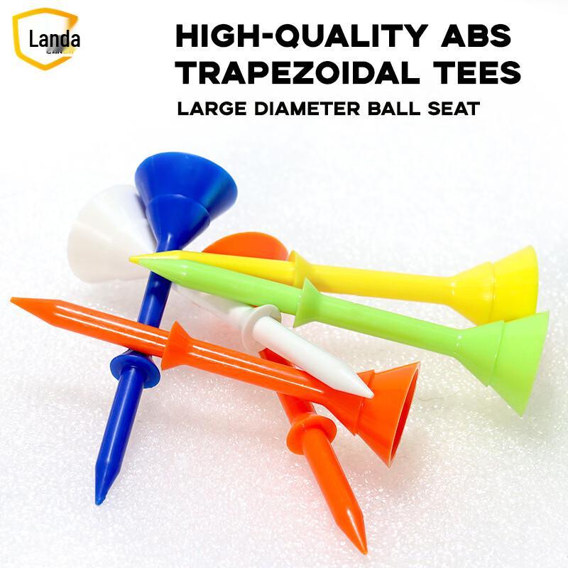 Landa 83mm Mixed Color Plastic Golf Tees
