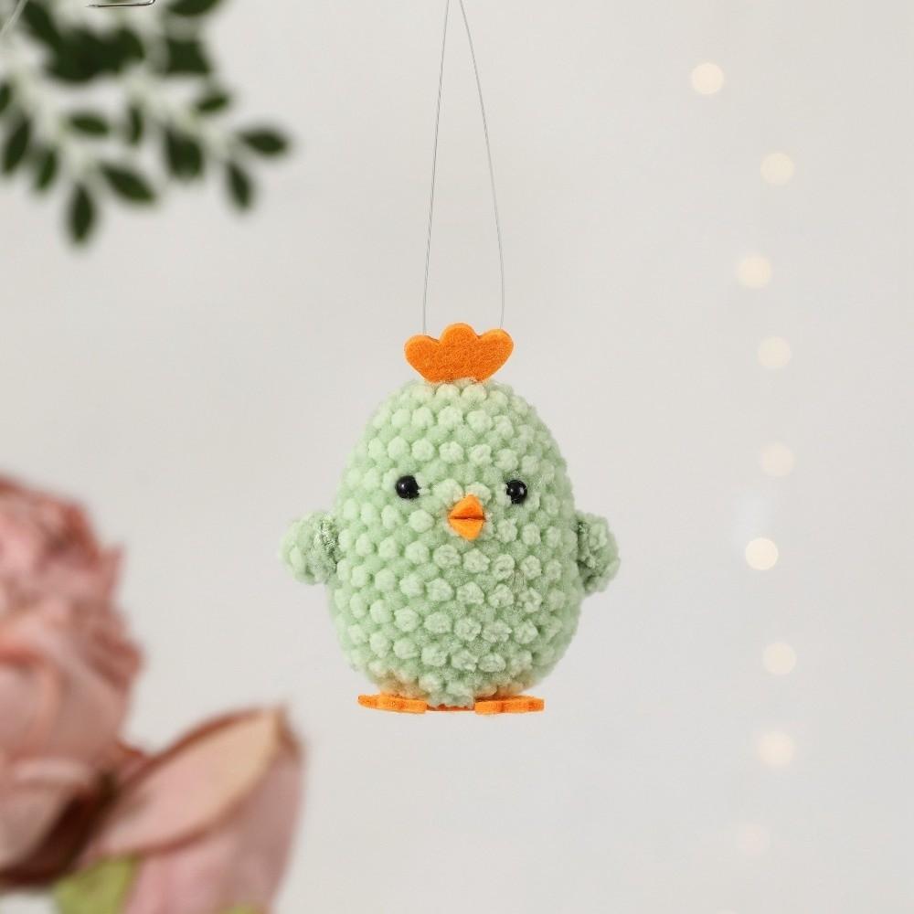 Colorful Easter Chick Decoration Cute Chick Figurine Animal Pendant  Birthday Gifts