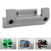 Brand New Garden Holder Bracket Garden Storage Gray Reel Holder Tidy Pipe Wall Mounted With 4 Screws 14.5*3.9*6cm