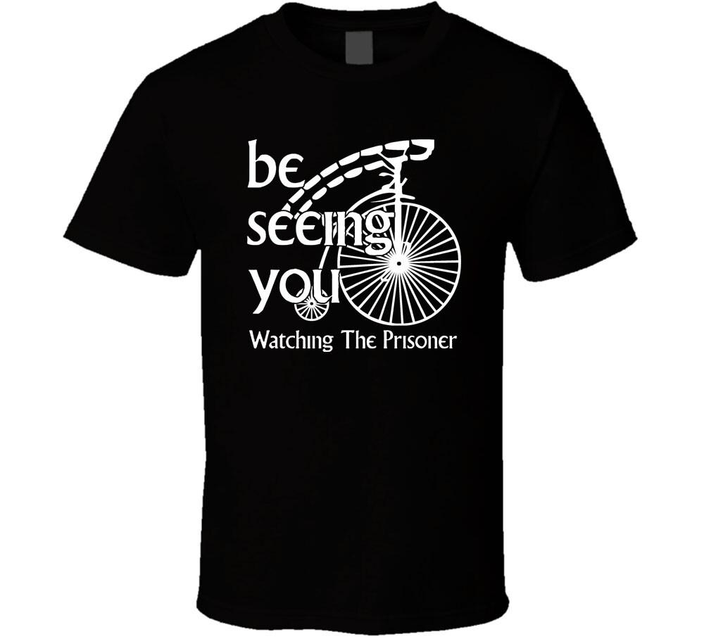 The The Prisoner Be Seeing You Old Movie logo 2 Tee Shirt T-shirt Unisex L