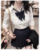 Original Plaid School Uniform Midi Skirt Set: Silver/Gold Mist, Waist-Cinching, Pure Desire Style