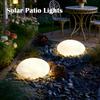 Solar Powered Rock Lights Outdoor Solar Landscape Outdoor Waterproof,Solar Decorative Lighting for Patio Pathway Flower Bed Garden Decoration