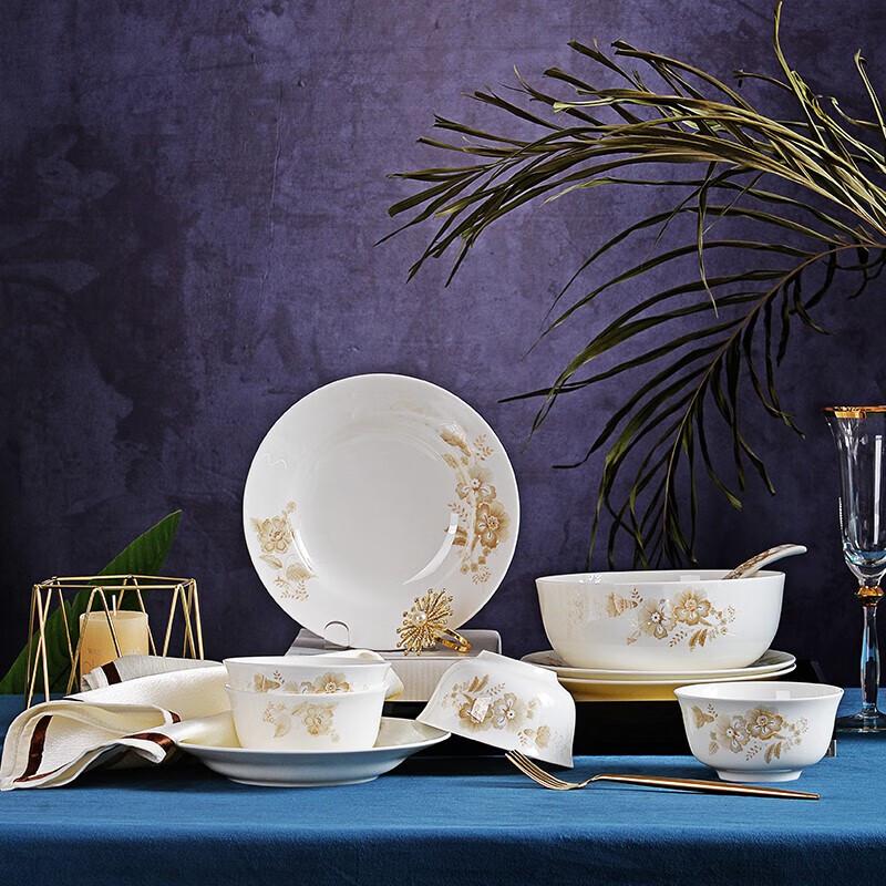 Tang Hui TH-6310 Chinese Bone China Dinnerware Set
