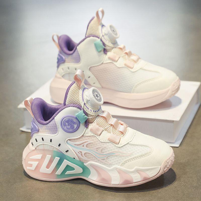 

Новый стиль мальчиков противоскользящая детская беговая обувь, баскетбольные кроссовки и кеды 40