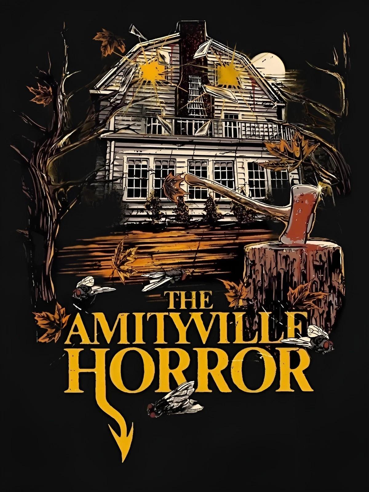 The Amityville Horror House T-Shirt | Haunted Mansion Graphic L
