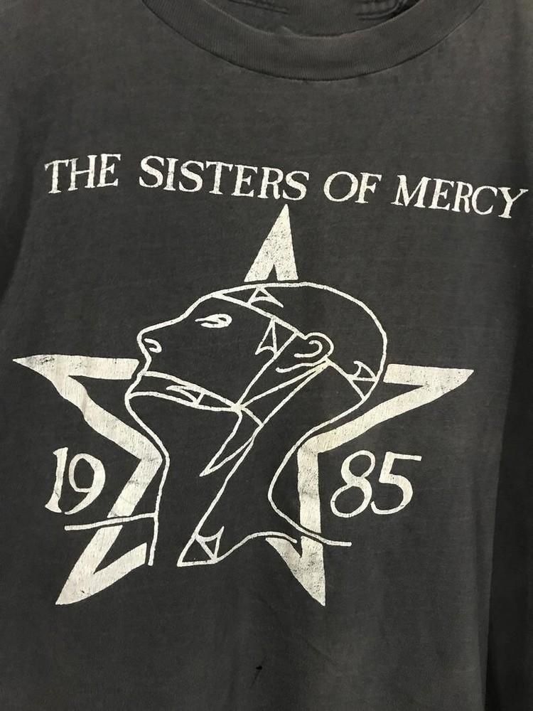 

Vintage 1985 The Sisters of Mercy Black Unisex Cotton T-Shirt S-234XL UR026 Unisex T-Shirt L