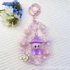 Flocking Wizard Cute Grain Mobile Phone Chain Keychain Bag Doll Pendant Accessories