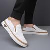 Fashion Hollow Out Comfy Moccasins Breathable Men Mesh Shoes Summer Slip on Loafers Lightweight Man Stylish Flats Hot Sale Walking Shoes