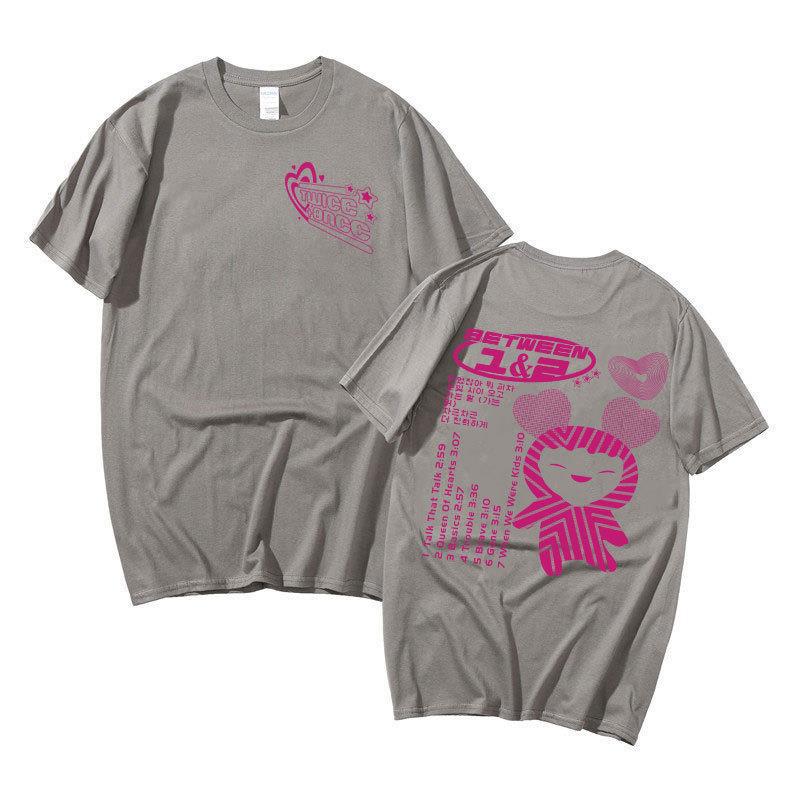 Combination Peripheral Harajuku Printed Fashion Men'S And Women'S T-Shirts Top Short Sleeves