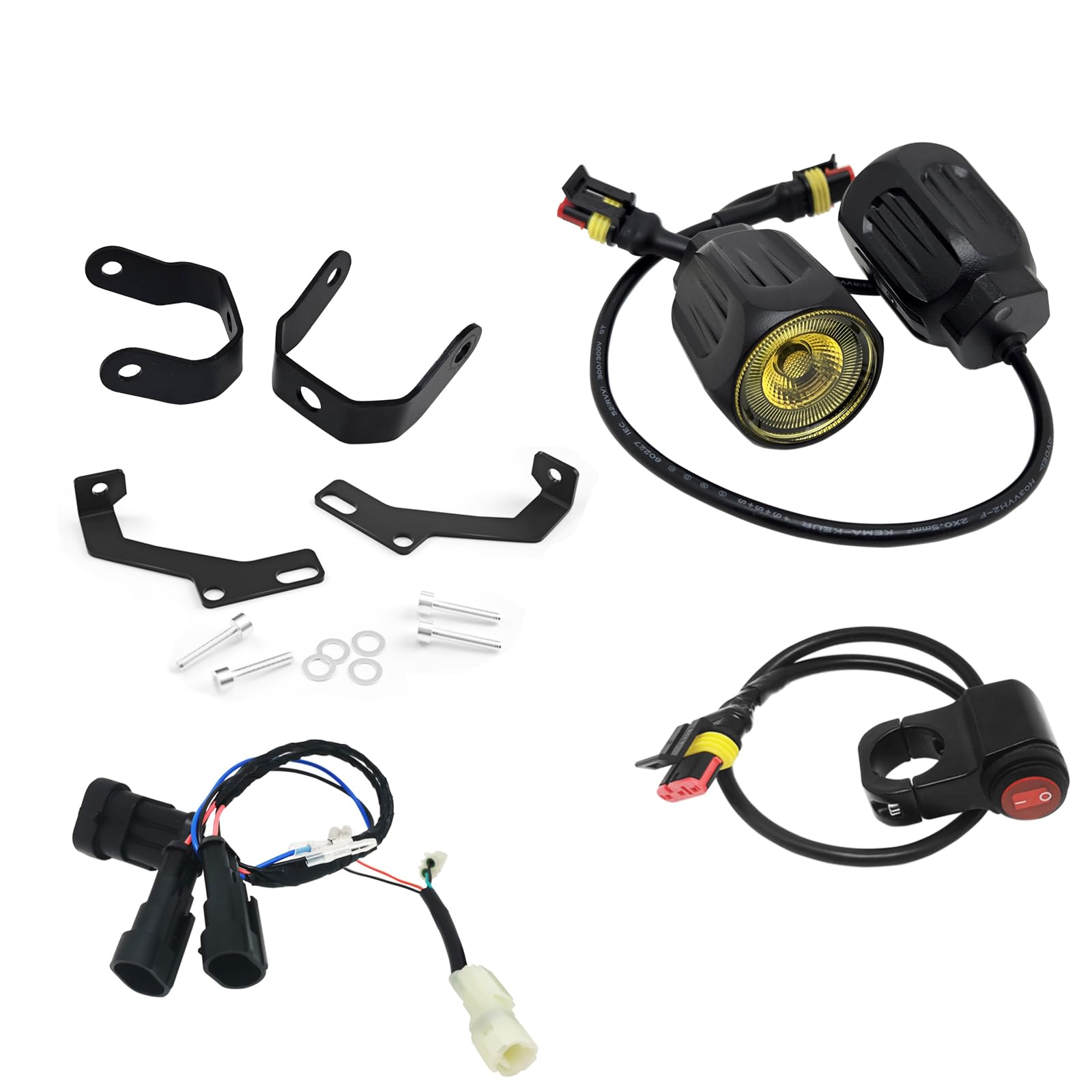 

LED Fog Lamp for Honda Monkey 125 (Yellow)
