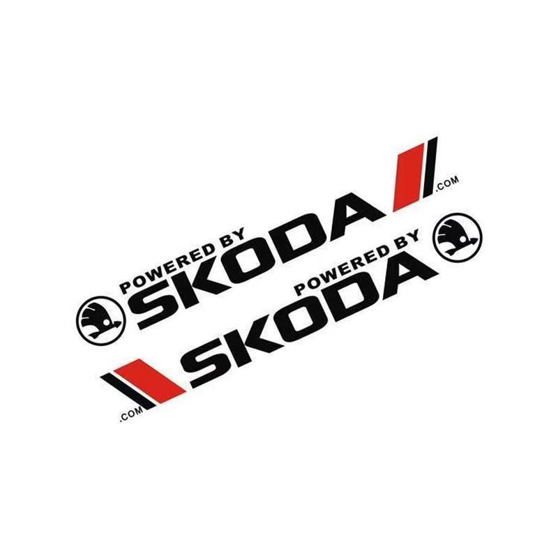 

Car Body Decor Decals Car Door Side Stripes Stickers For Skoda Octavia A5 A7 RS Fabia Superb
