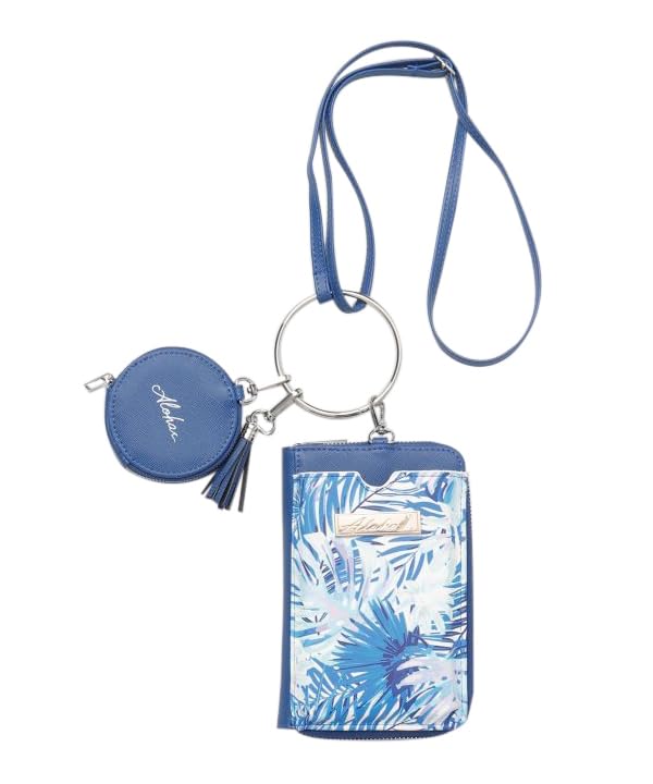 

Shoulder Bag Aloha Walk Shoulder Pouch BLUE Blue [KAHIKO] Women s синій
