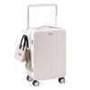 Lightweight 20/24 Inch Carry-on Suitcase with Wide Drawbar and Combination Lock for Men and Women
