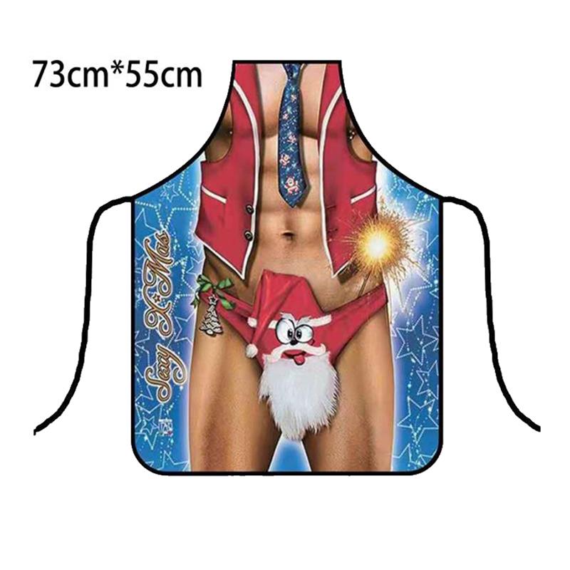 Funny Kitchen Apron Cooking Baking Party Cleaning Aprons For Christmas Apron