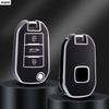 New Tpu Car Flip Key Case Cover Holder Fob Shell For Peugeot 208 308 408 508 2008 3008 4008 5008 For Citroen C3 C4 Cactus C6 C8