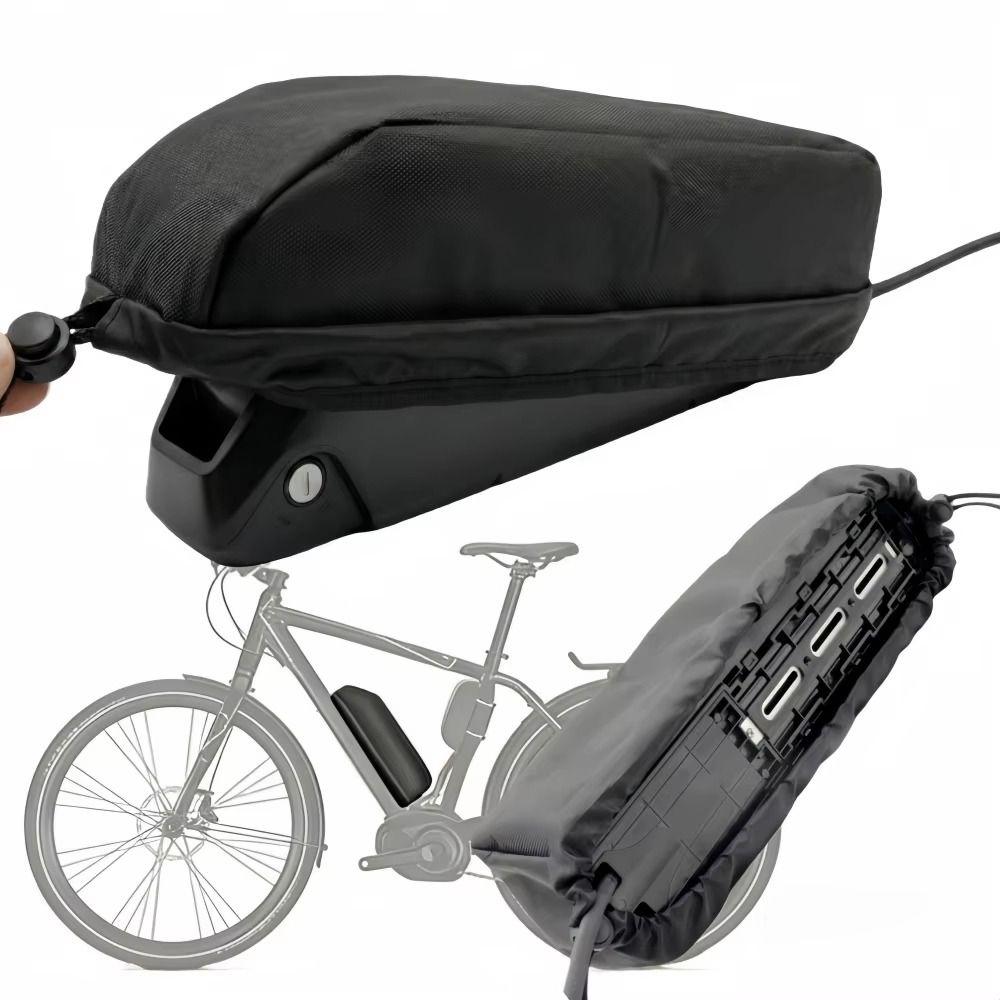 Dustproof Ebike Battery Cover Anti-Mud Battery Frame Protective Cover  Riding Part