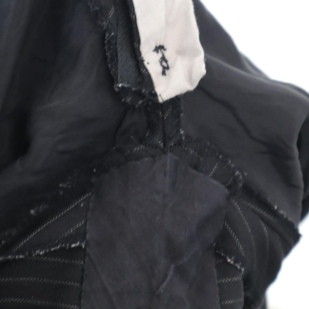 TAKASHIMAYA Striped Pattern Lanvin fabric suit Setup black Men's Used