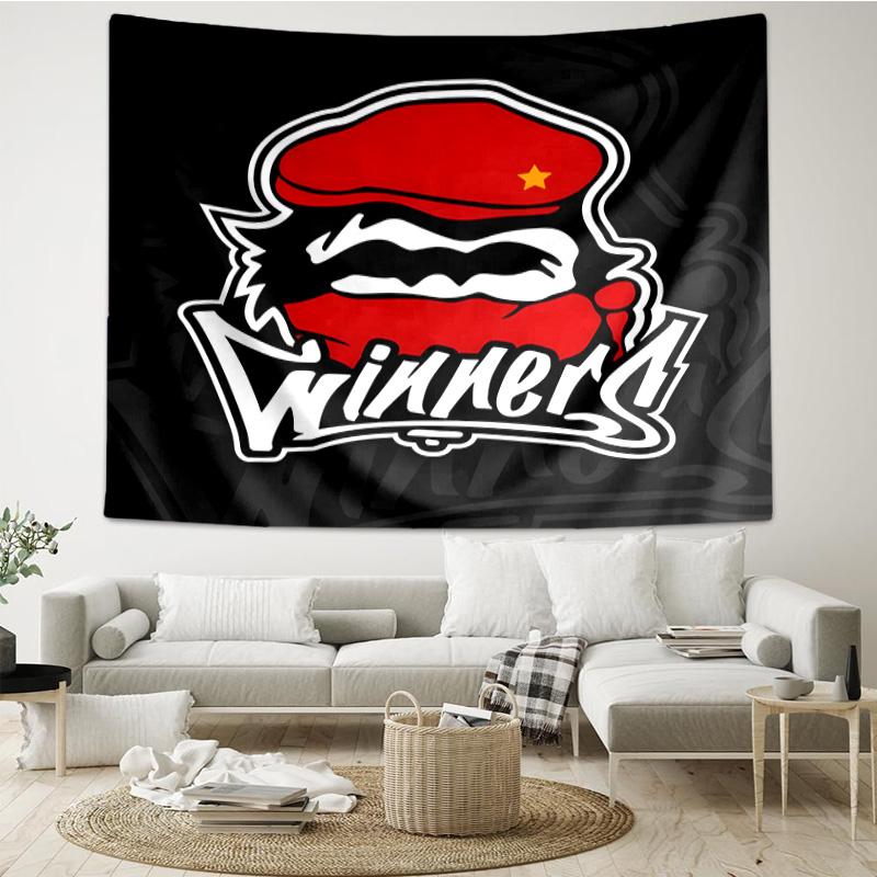Wydad AC Artwork Tapestry Hanging for Bedroom,Livingroom, Playroom,Decor Art Room Wall Tapestry Holiday and Birthday Gifts
