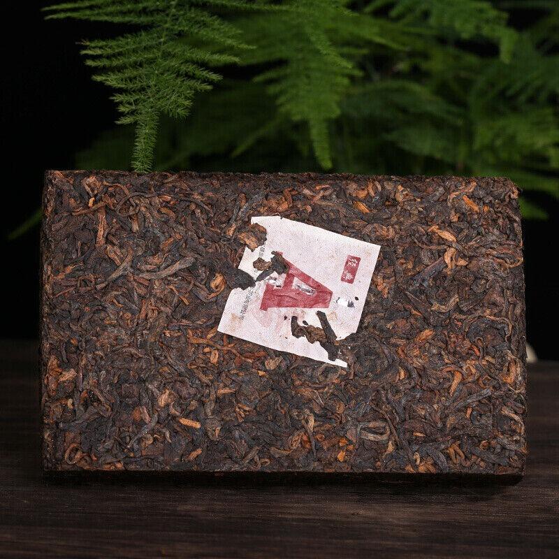 Ba Jiao Ting Classic A Brick Pu'er Tea Cooked Menghai Arbor Puer Ripe 250g