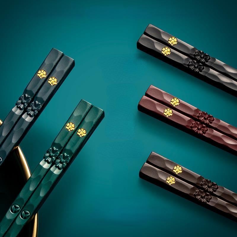5 Ζεύγη/Σετ Κινέζικα Τσόπστικς Σούσι Sticks Επαναχρησιμοποιούμενα Σετ Τσόπστικς Αξεσουάρ Οικιακής Κουζίνας