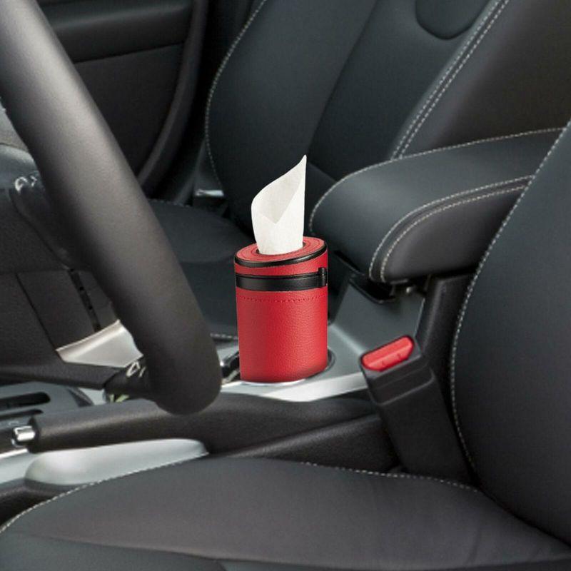 Tissue Box Cover Tube Napkin Car Office Paper Holder Paper Tube Pull Paper Bucket