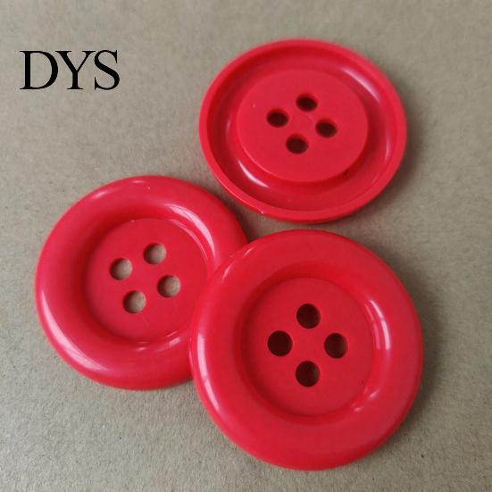 Large Plastic Buttons for Crafts 5Pcs Four-Hole Sewing Buttons, Oversized Craft Creative Colorful Crafting Fabric Projects DIY And Clothing Decoration