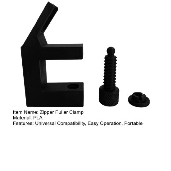 Zipper Puller Clamp Crafting Tool Easy Zipper Assembly Handy Zipper Fastener Jig Zippers Repair Kit Portable Sewing Accessory