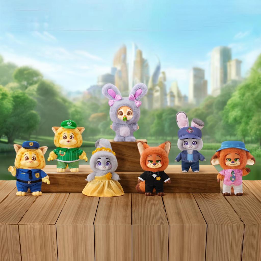 TOP TOY Disney Zootopia 2 [A New Journey] Plush Toy Series [1 Piece] Gacha Gacha Blind Box Figure Plastic Model Premium Toy Zootopia Birthday Present