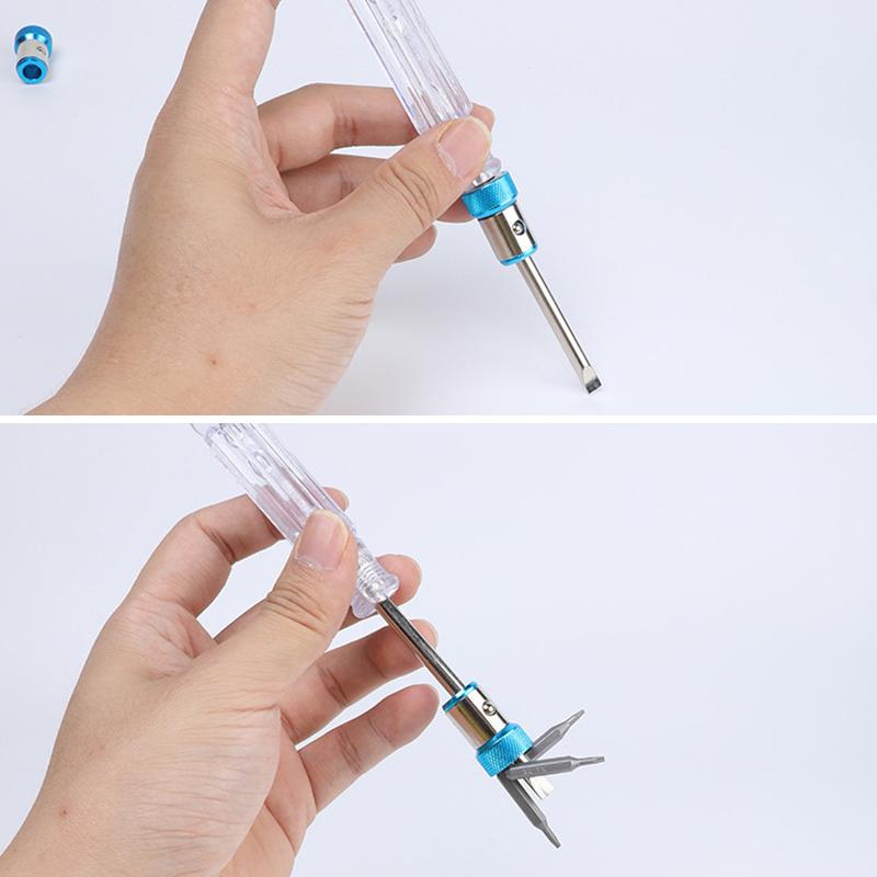 Universal 1 Pcs Magnetic Ring Alloy Magnetic Ring Screwdriver Bits Anti-Corrosion Strong Magnetizer Drill Bit Magnetic Ring