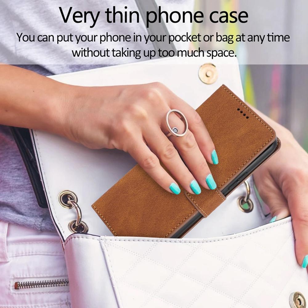 For Samsung Galaxy A17 5G / A17 4G / A26 5G Case PU Leather Phone Cover with Wallet Stand