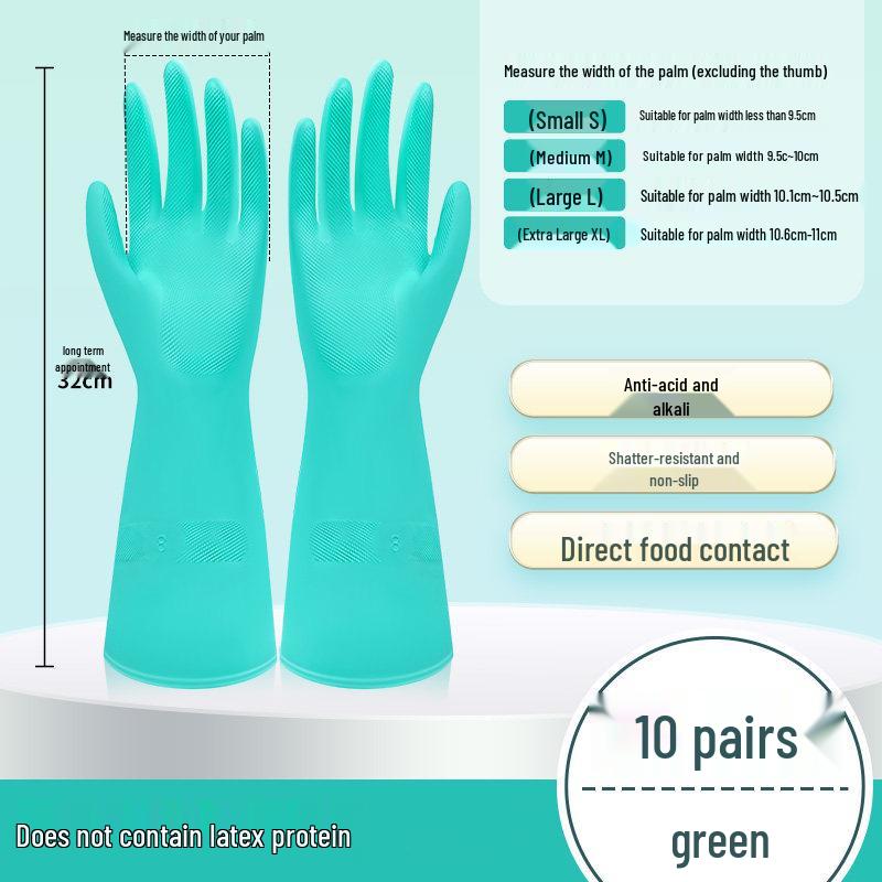 Dongfanghong Nitrile Household Cleaning Gloves M