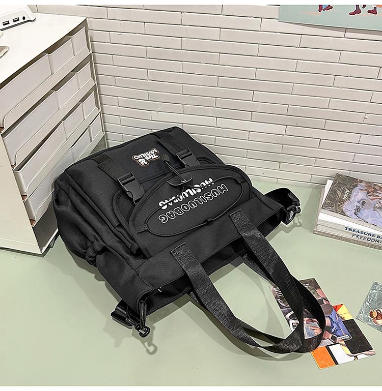 Schoolbag Japanese ins new high-value fresh and sweet backpack junior high school students lightweight travel large-capacity backpack