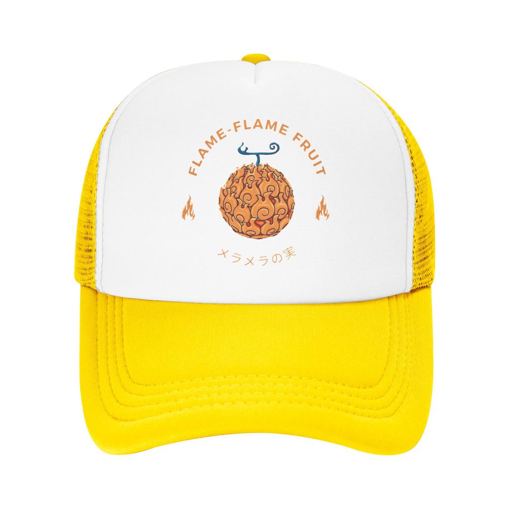 Robin Devil Fruit Hana Hana No Mi Mesh Baseball Cap Adult Vintage Trucker Hat onepieces Adjustable Polyester Snapback Caps