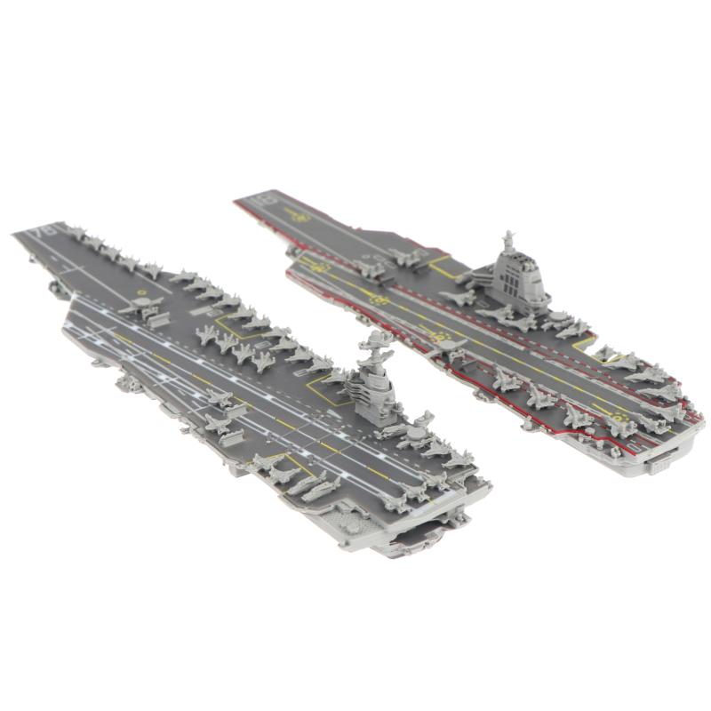 1Pcs 1/2000 Scale Multi-Type Warship Model 3D Printed Aircraft Carrier/Destroyer Waterline Ornament For Scene Display Diy Hobby
